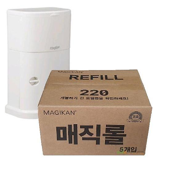  리빙 매직 캔 리필봉투(220R) 9리터용 (8m x 5롤)