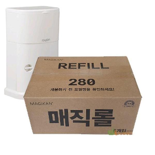  리빙 매직 캔 리필봉투(280R) 25리터용 (11m x 5롤)