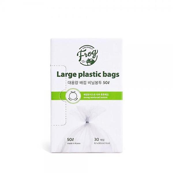  FROG 다용도 대용량 비닐봉투 (50L) 30매 재활용수거