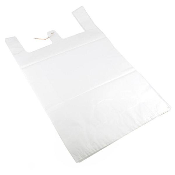  손잡이봉투 기본형 비닐봉지 70매 40x65cm 흰색