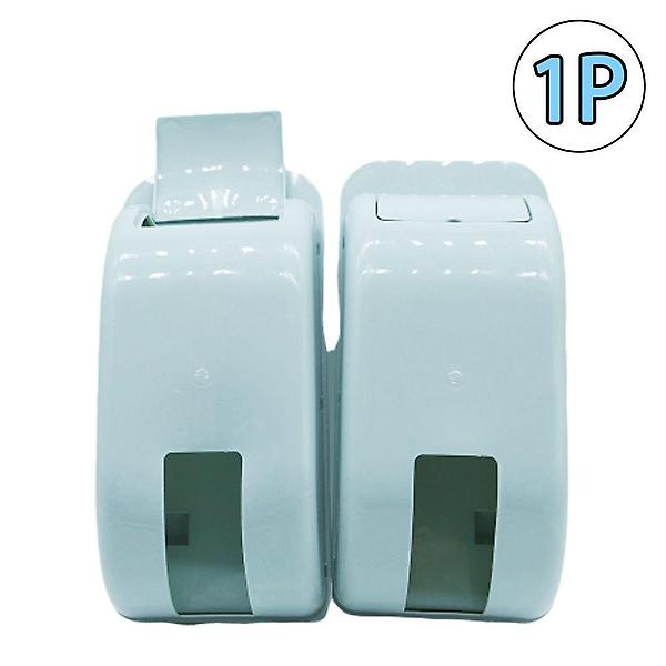  부착식 비닐봉투보관함 하늘색 정리 비닐 보관 봉투