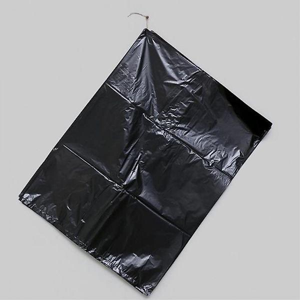  두꺼운 평판 검정 쓰레기봉투 50L 100매 시장봉투