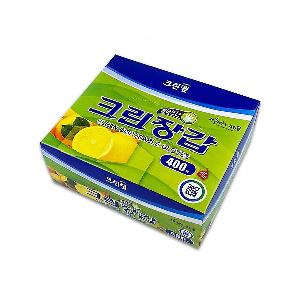  크린 위생장갑 400매 -O