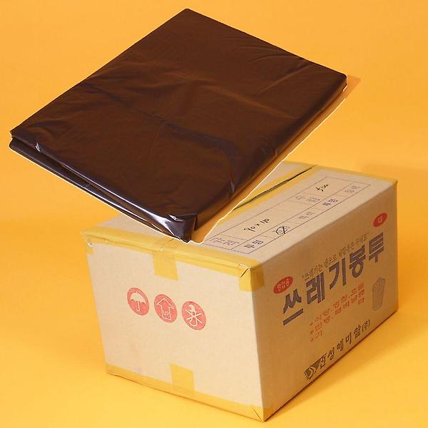  영업용 쓰레기봉투 재활용 비닐 봉투 대 검정 500장