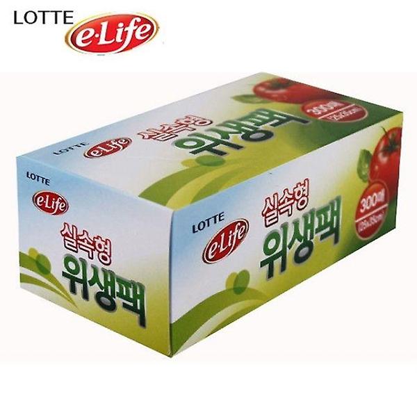  주방 위생 팩 ? 25x35x300매 1개 일회용 비닐 봉투 봉지