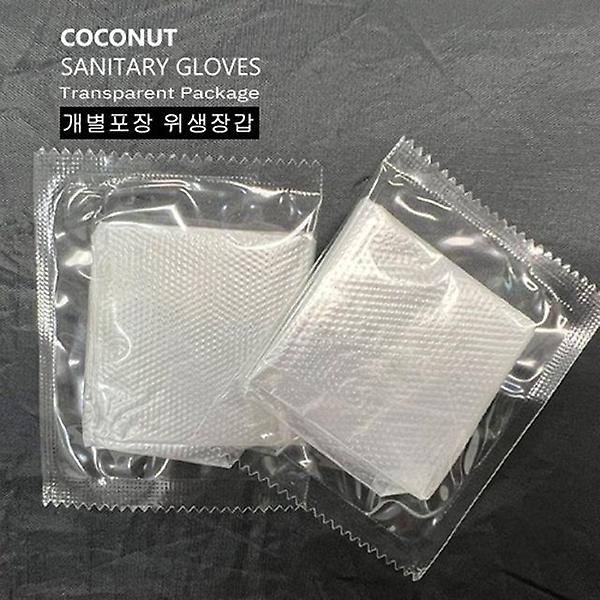  개별포장 비닐 위생장갑 1000팩(2000매) 1팩2매