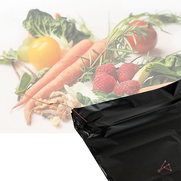 야채재 활용 흑색 쓰레기봉투 20L 100매