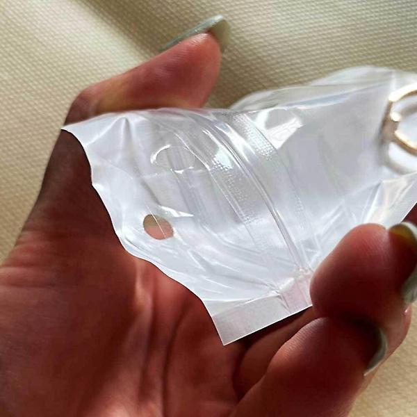  6x10 비닐 포장용 지퍼 백 100매 봉투 소형 미니 투명