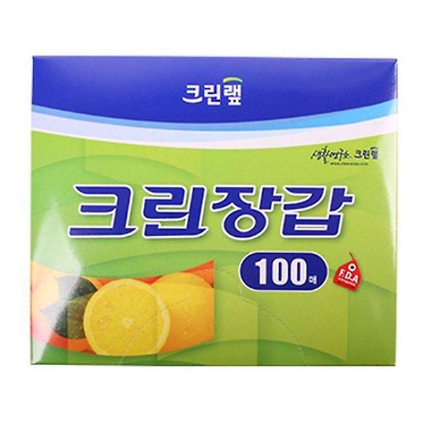  크린랩 크린장갑(100매)