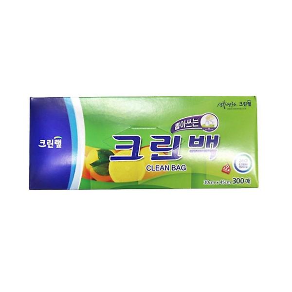  크린백 30x45 300매 대 위생백 일회용비닐롤백대형 주