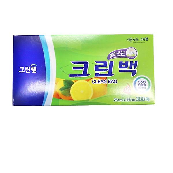  크린백 25x35 300매 중 위생백 위생비닐백 주방일회용