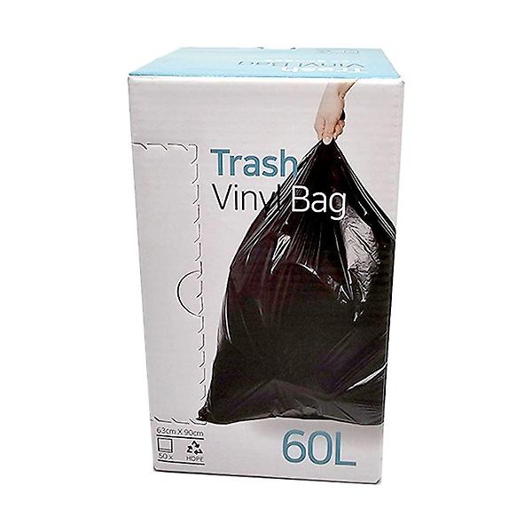  다용도 분리배출 봉투 검정 60L 50매