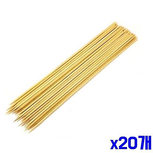  대나무재질 40cm 어묵꼬치 30개입 x20개