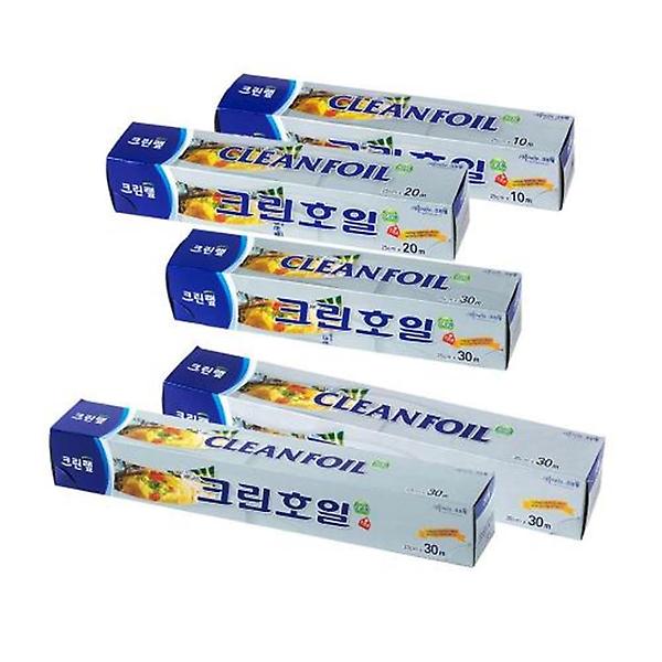  크린N 재활용 알루미늄 호일 25cmX10m 삼겹살불판