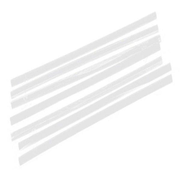  테이크아웃 개별포장 일자형 스트로우 / 투명 500개