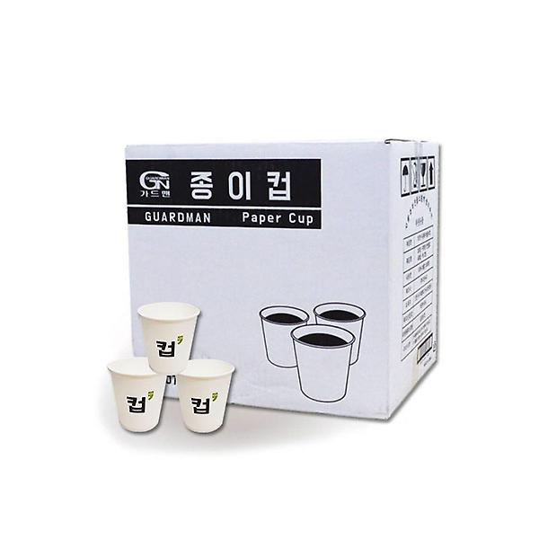  6온스 가정 사무실 KOREA 종이컵 1000pcs 1박스