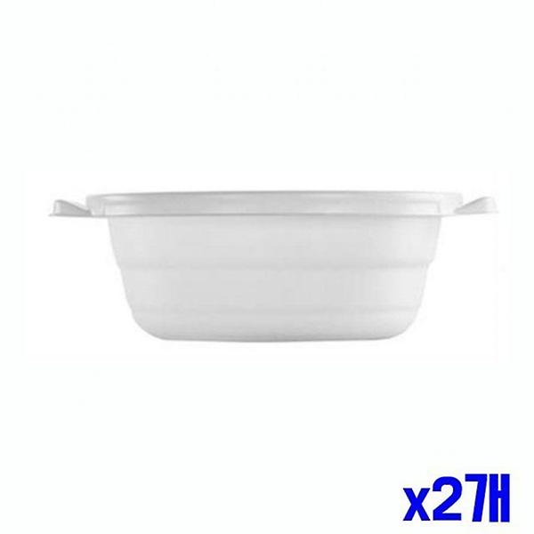  일회용 뚝배기 밥 국물용기 서 25set x2개 포장그릇