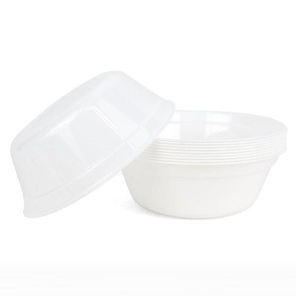  캠핑 단체행사 국 그릇 재사용가능 국수 우동 용기 중