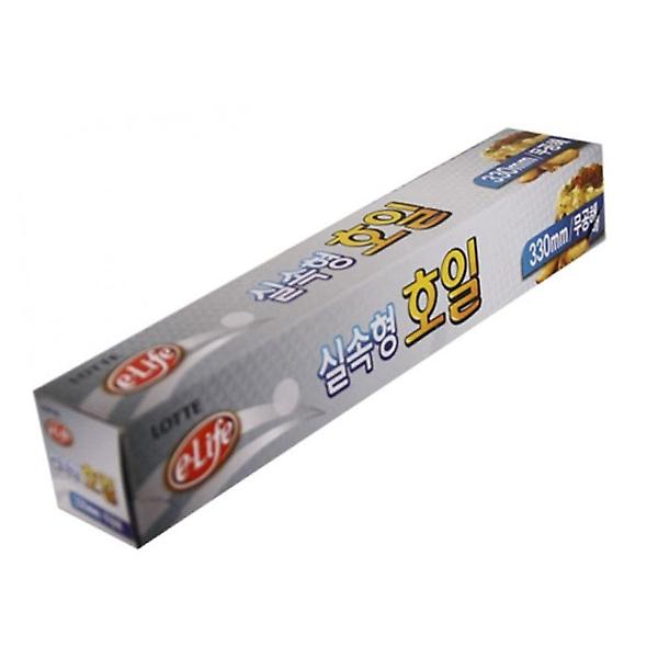  롯데 실속형 주방호일 33cmx10m 1P 알루미늄 쿠킹호일