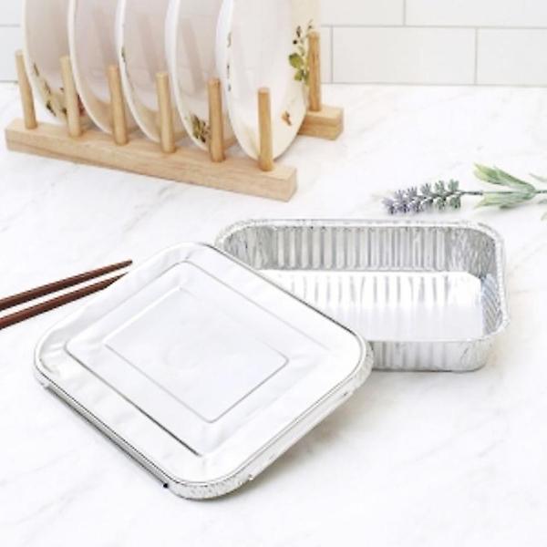  은박 도시락 뚜껑 세트 5개입 포장호일 용기