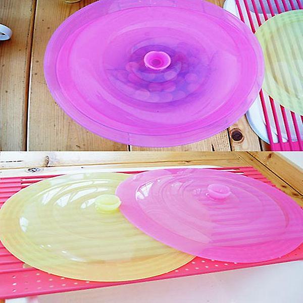  볶음요리시 편리한 실리콘 후라이팬 뚜껑 라지