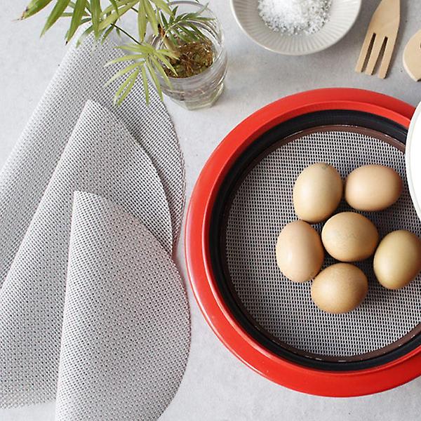  실리콘 찜시트 25cm 원형 찜기 깔개 깔판 만두 찜매트