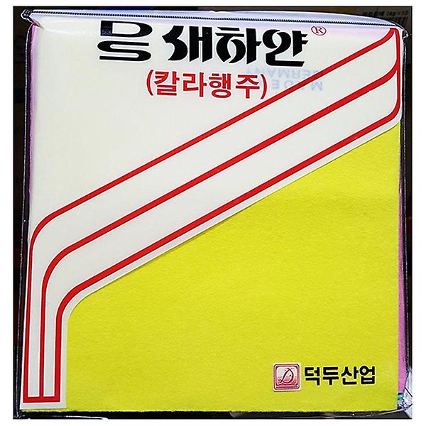  행주 부직포 삼색 3매 X10개 키친 크로스 주방 헹주