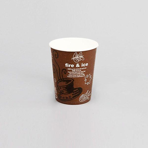  커피잔 브라운 테이크아웃 종이컵 10oz 100개 X3개