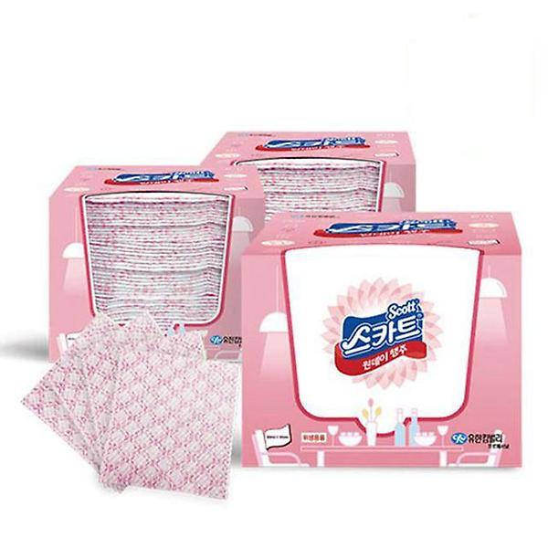  스카트 일회용 행주 빨아쓰는 행주 타올 30매x3카톤