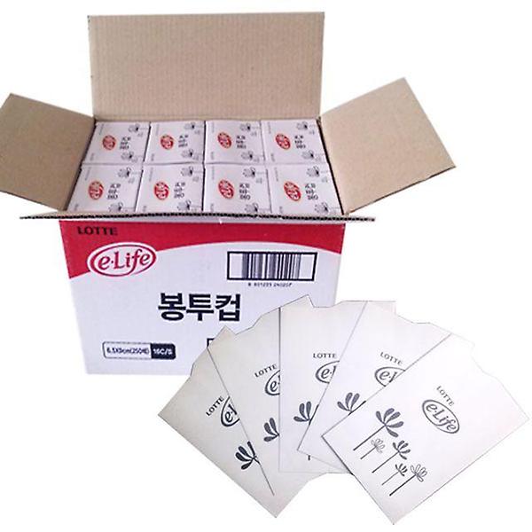  롯데이라이프봉투컵250매x16개_4000매