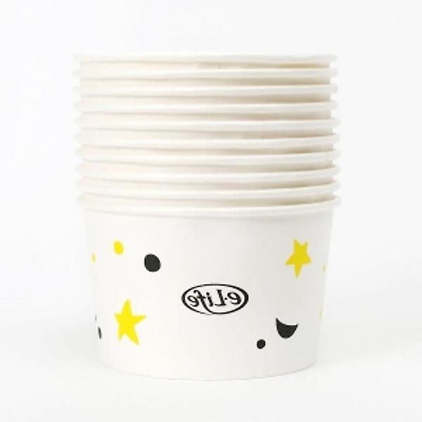  종이 용기 10개입 분식 일회용그릇