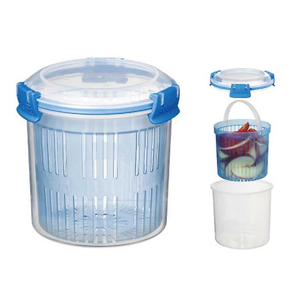  시스테마 프레쉬 원형 보관용기/채망 700ml