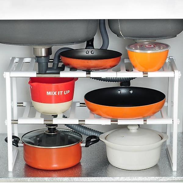  2단 선반 주방 싱크대 하부 DD-11706 싱크인 정리