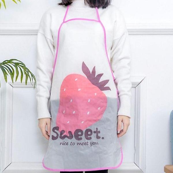  미술앞치마 홈카페 앞치마 과일모양 방수