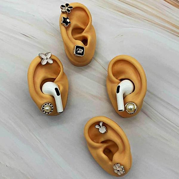  오른쪽 실리콘 귀 인체모형 귀모형 귀모양