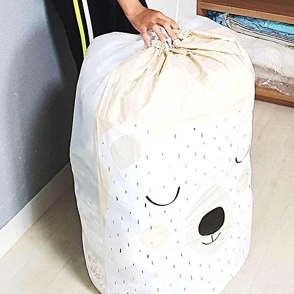  겨울옷 계절이불 보관팩 이불정리파우치 곰돌 겨울