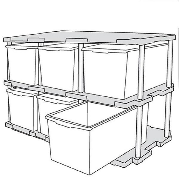  다기능 조립 진열 케이스 국산제품 본체진열