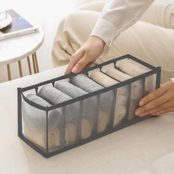  DD-11774 정리함 메쉬 서랍 7칸 칸막이 속옷 옷장