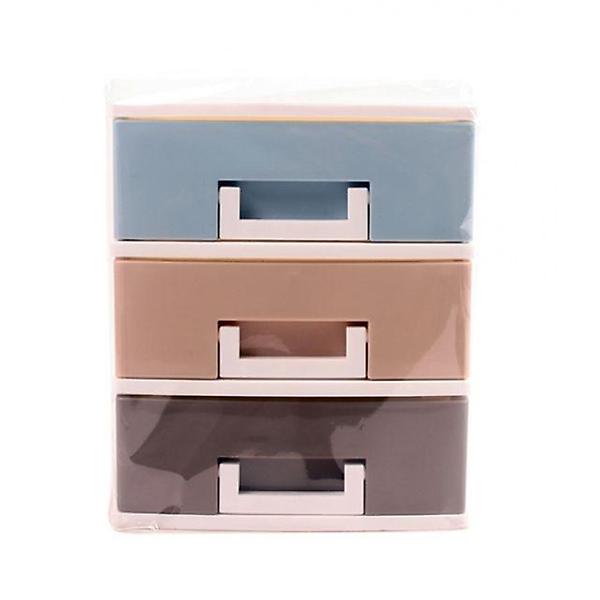  칸칸 파스텔 수납박스(소3단)