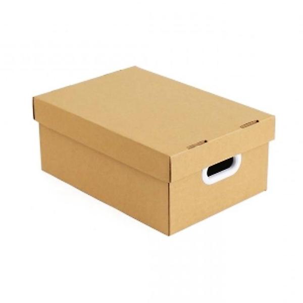  손잡이 크라프트 종이 박스 40.5x28cm 수납함
