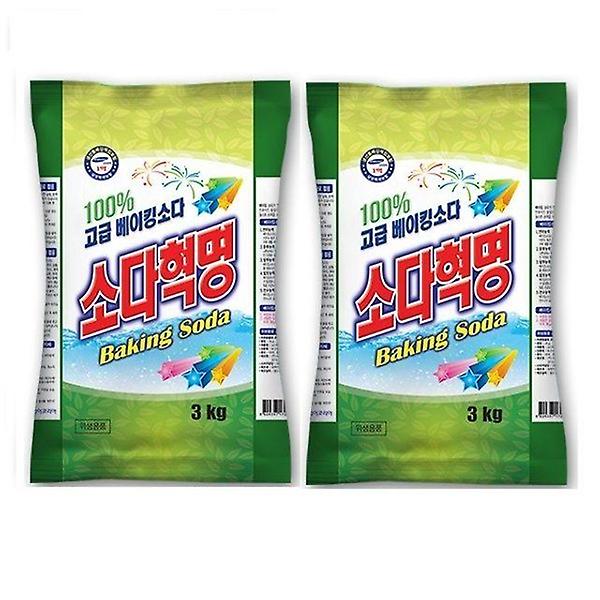  2개 베이킹소다 x 3Kg 소다혁명 국산 100