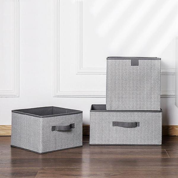  고급 패브릭수납함 리빙박스 오픈형 정리함