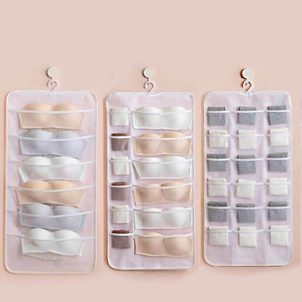  벽 행거에 걸어서 사용 하는 양말 속옷 정리 보관함