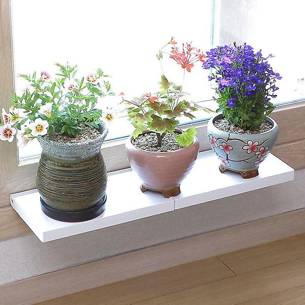  멀티창틀선반 1+1/베란다 화분 다용도 브라켓 수납