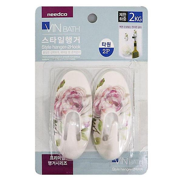  벽걸이 행거 후크 걸이 훅 장식 고리 타원 2p 2kg