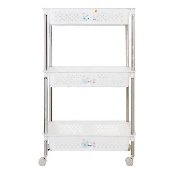  페러스 이동식 다용도선반 3단(흰색)