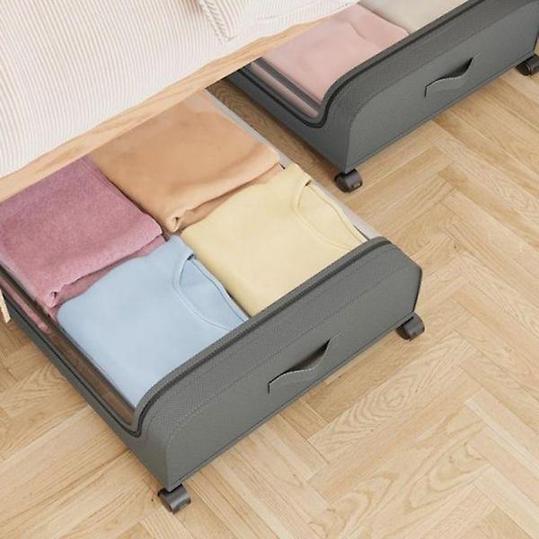 75L 언더베드 이불보관함 이동식