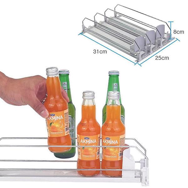  음료정리 슬라이딩 선반 진열대 냉장고 깔끔 정리