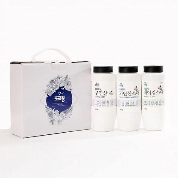  선물세트 다목적 베이킹소다+과탄산소다+구연산 분말