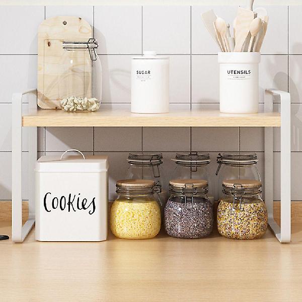  선반 철제 다용도 미니 선반 주방 식탁 정리대 2단